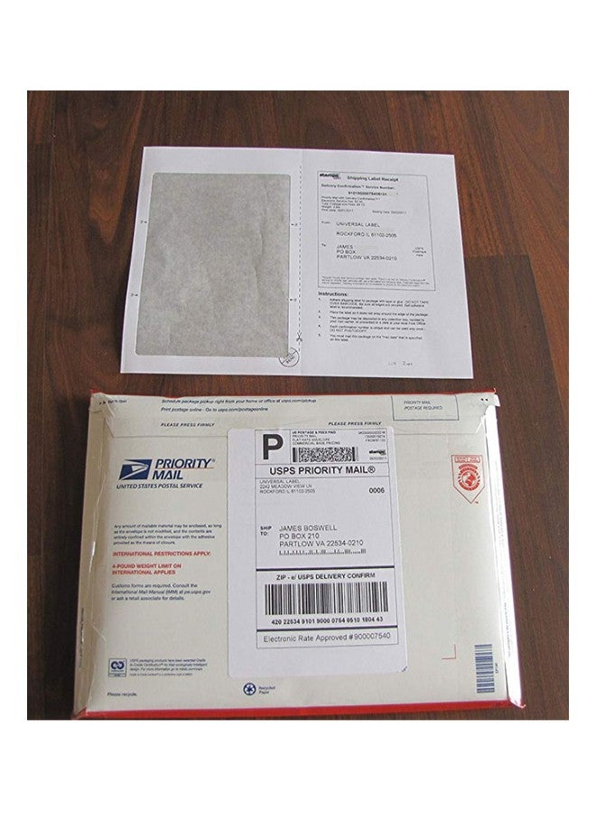 Universal Label 100-Piece Click Shiplabel White - Image 2
