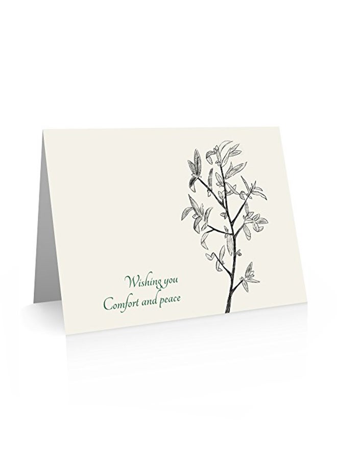 ليتل نوتس باي كومب تايم بطاقات المواساة والتعاطف (20 بطاقة يمكن طيها مع مغلفاتها)