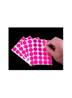 ChromaLabel 1008-Piece Colour-Code Dot Label Pink  - Image 2