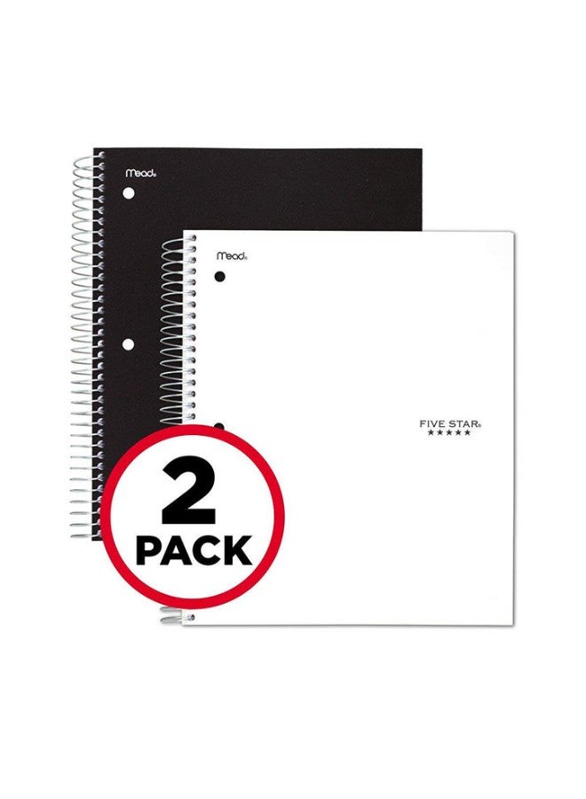 Five Star - Pack Of 2 Subject Spiral Notebook Multicolour - Image 1