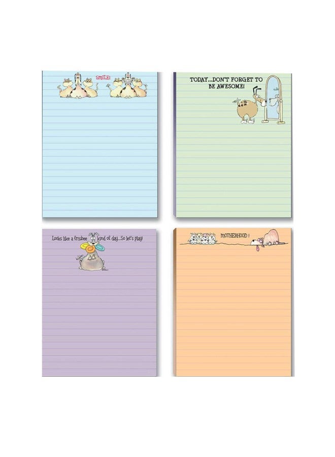 4-Piece Funny Dog Theme Pad Multicolour - v1552974288/N21836664A_1