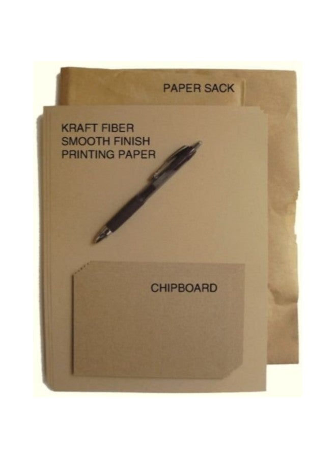 ThunderBolt Paper 25-Piece Smooth Finish Kraft Fiber Text Paper  - Image 3