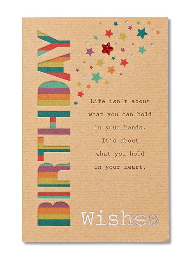 American Greetings Birthday Wishes Birthday Card - Image 1