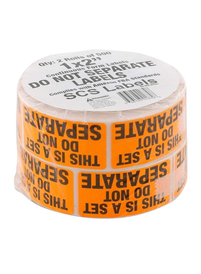 أس سي أس دايركت رقع لاصقة تحمل كلمة "Compliant" من 1000 قطعة - Image 2