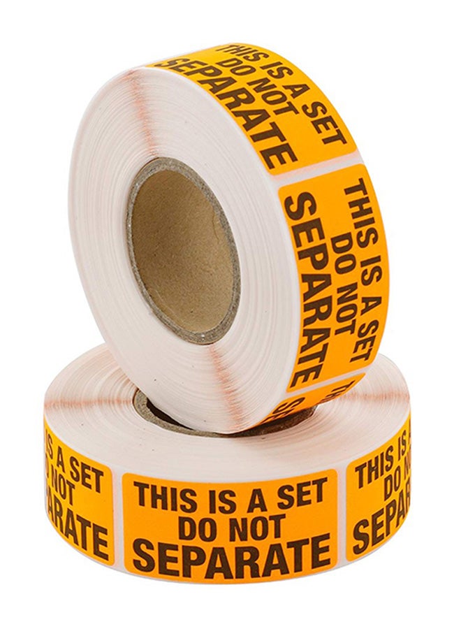 أس سي أس دايركت رقع لاصقة تحمل كلمة "Compliant" من 1000 قطعة - Image 1