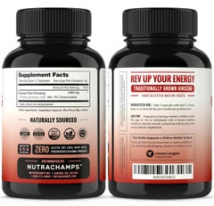 NutraChamps Korean Red Panax Ginseng  - Image 3