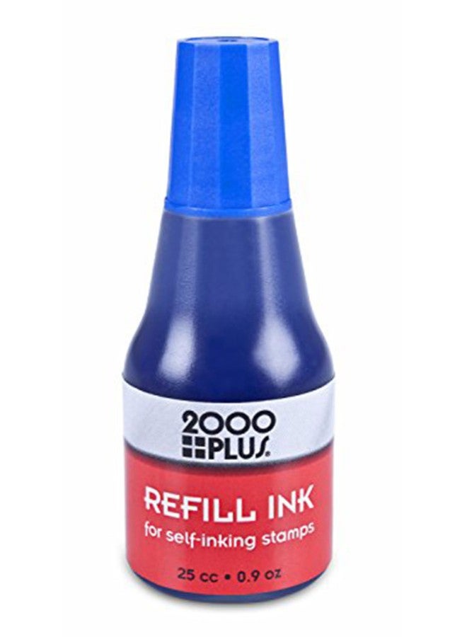 كوسكو عبوة حبر لإعادة تعبئة أختام التحبير الذاتي أزرق