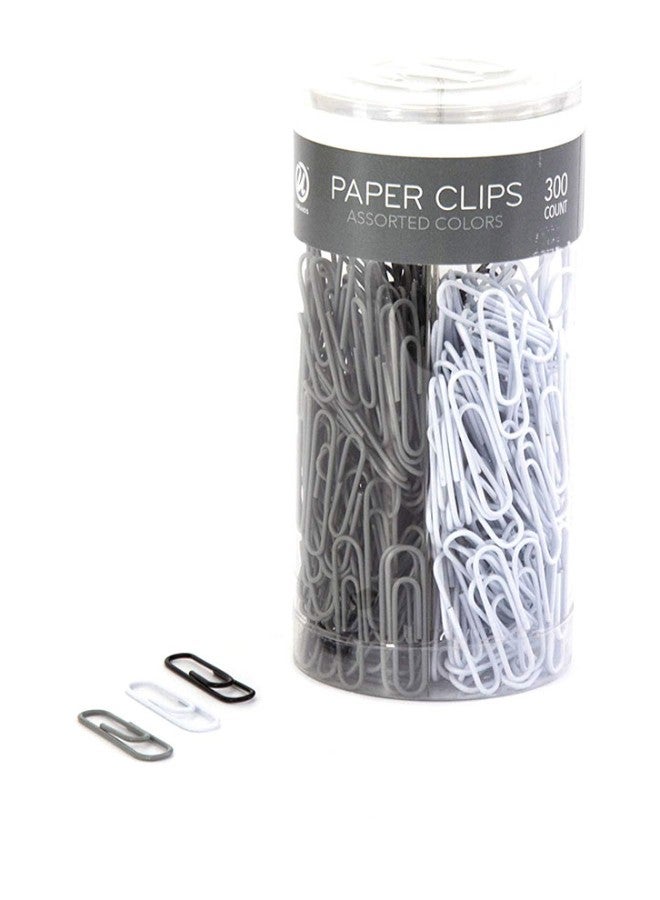 U Brands 300-Piece Paper Clip Multicolour  - Image 1
