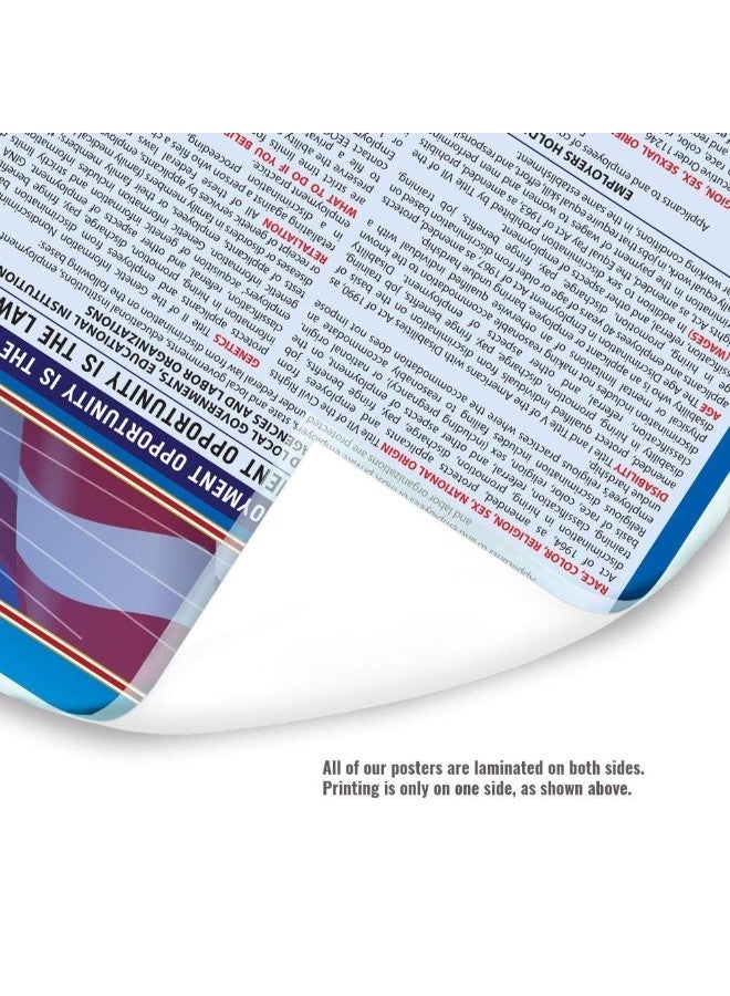 Labor Law Center 2019 Washington Laminated Mandatory All In One Poster - Image 2