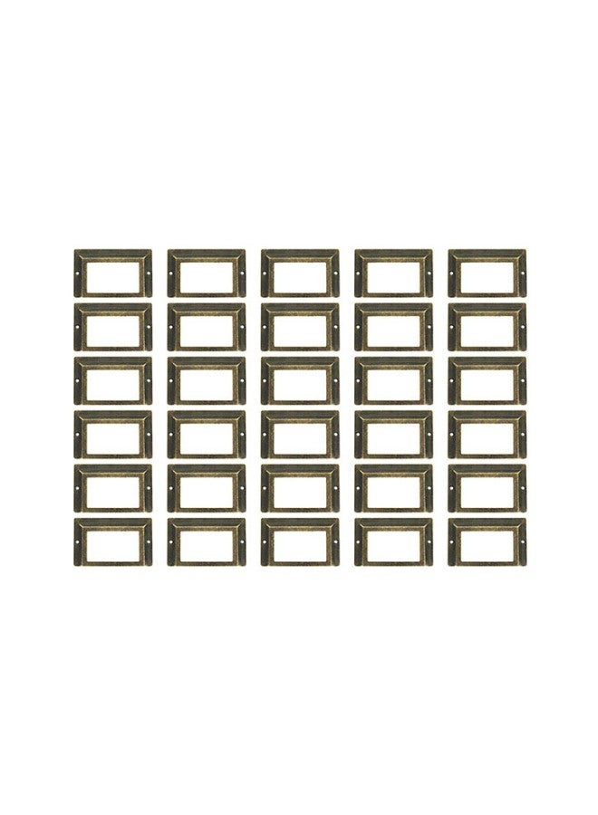 WEICHUAN 30-Piece Card Holder Black - Image 1