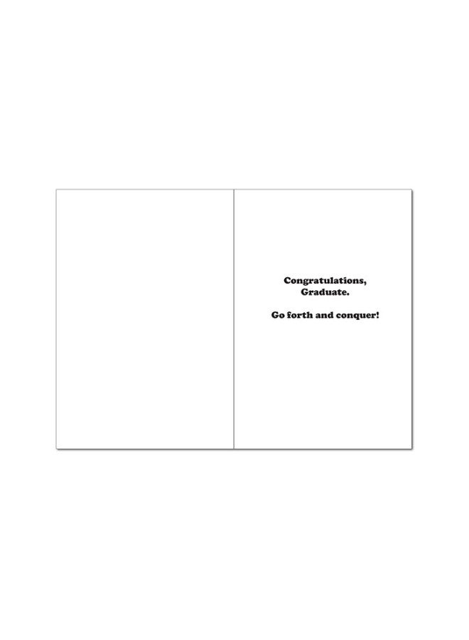 NobleWorks Funny Graduation Greeting Card - Image 2