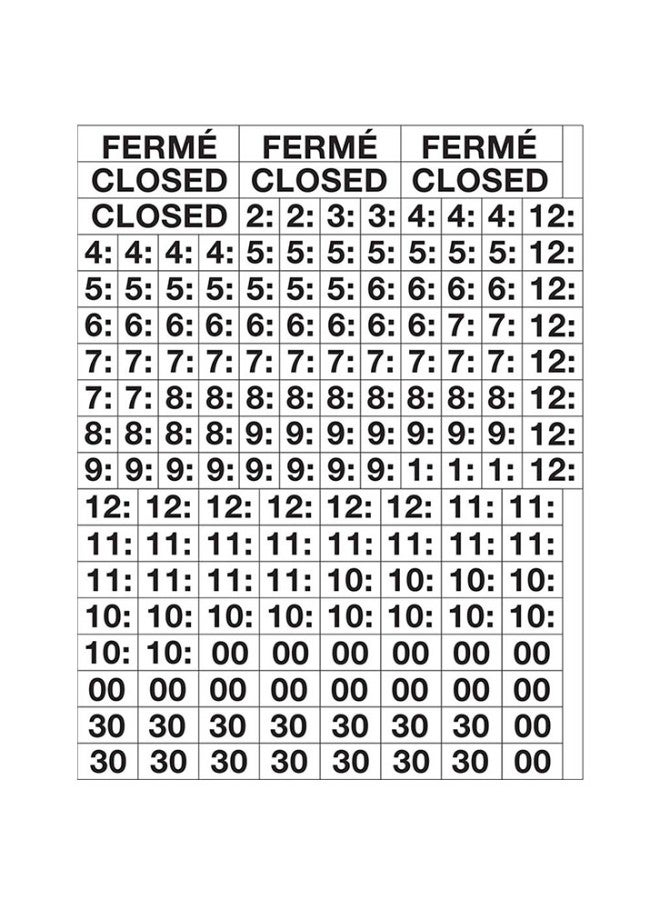 كوسكو مجموعة  ملصقات لصنع لافتة متعدد الألوان - Image 2