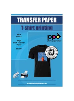 ppd 20-Sheet Inkjet T Shirt Transfers Paper  - Image 1