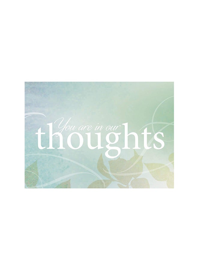 بطاقة مواساة تحمل عبارة "You Are in Our Thoughts" - v1552974497/N21837435A_1