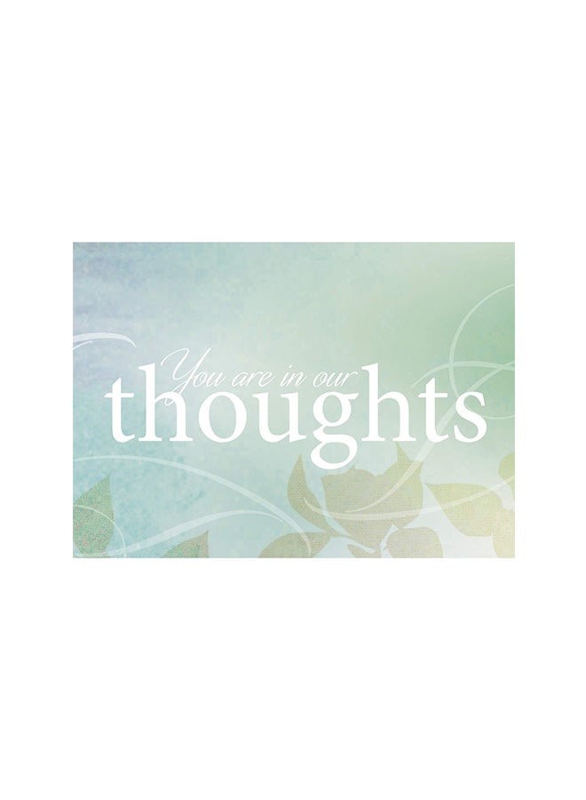 سي إي أو كاردز بطاقة مواساة تحمل عبارة "You Are in Our Thoughts" - Image 1