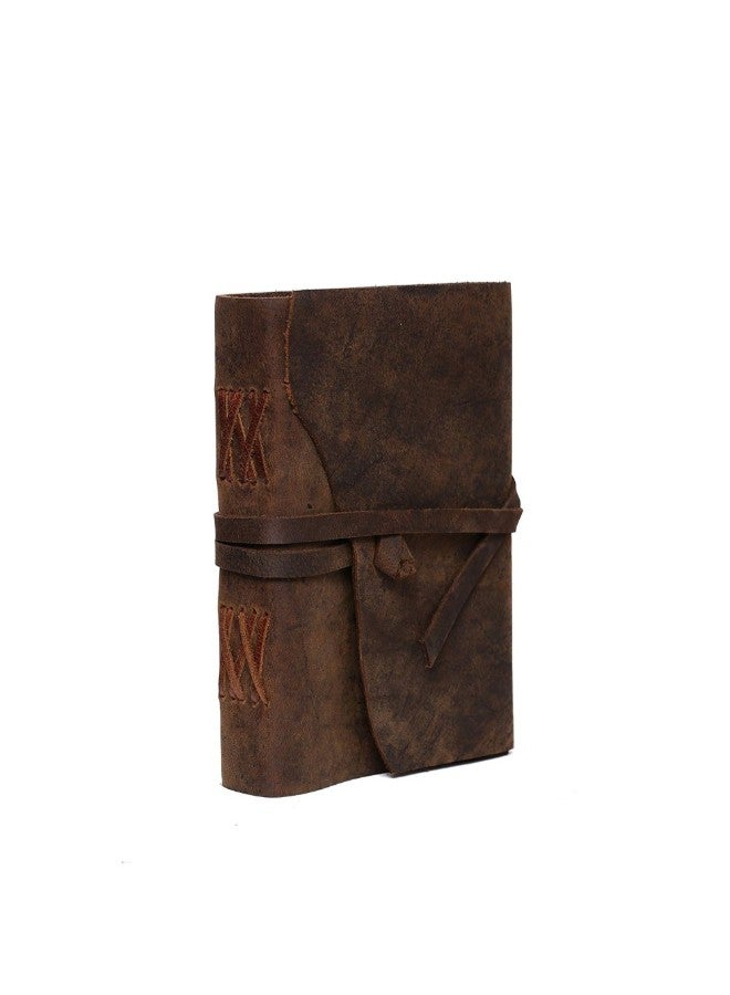 Rustic Vintage Antique Handmade Journal Travel Diary - Image 2