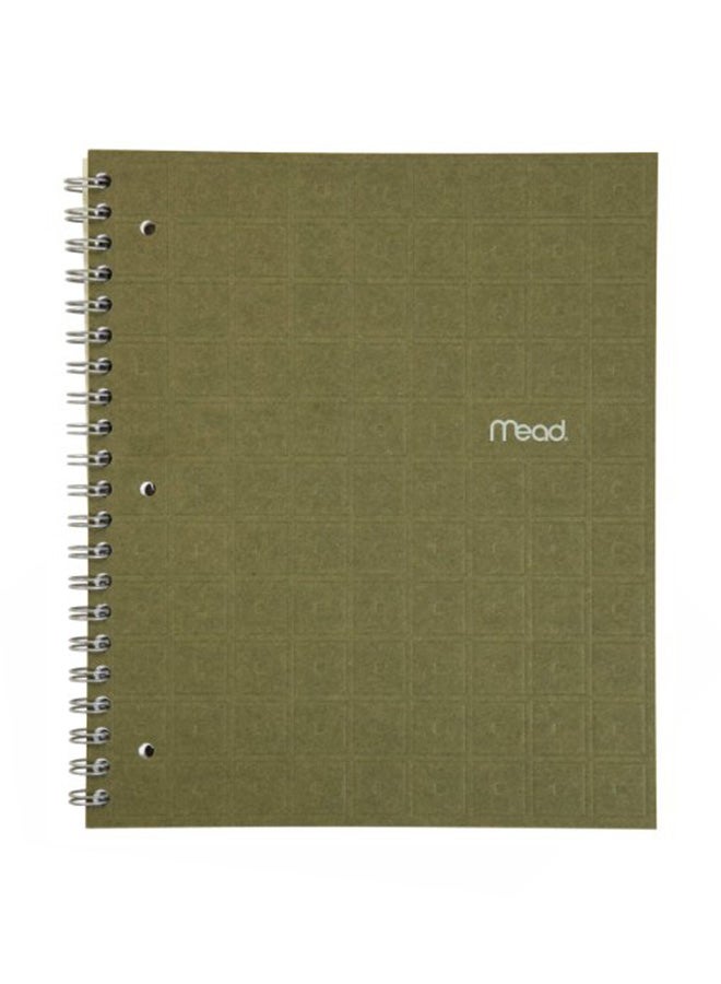 Set Of 80 Sheet Spiral Notebook