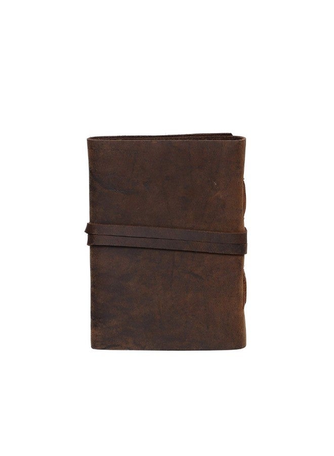 Rustic Vintage Antique Handmade Journal Travel Diary - Image 3