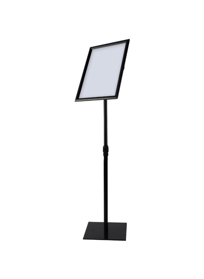 T-Sign Adjustable Heavy Duty Pedestal Poster Stand Black  - Image 2