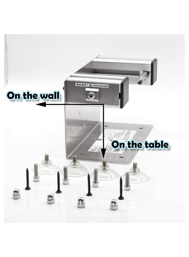 LDS Industry Desktop Table Top/Wall Mounted Tape and Label Dispenser Silver - Image 3