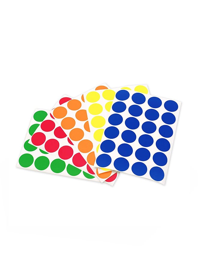 ChromaLabel - Pack Of 2000 Colour Code Dot Label Multicolour - Image 1