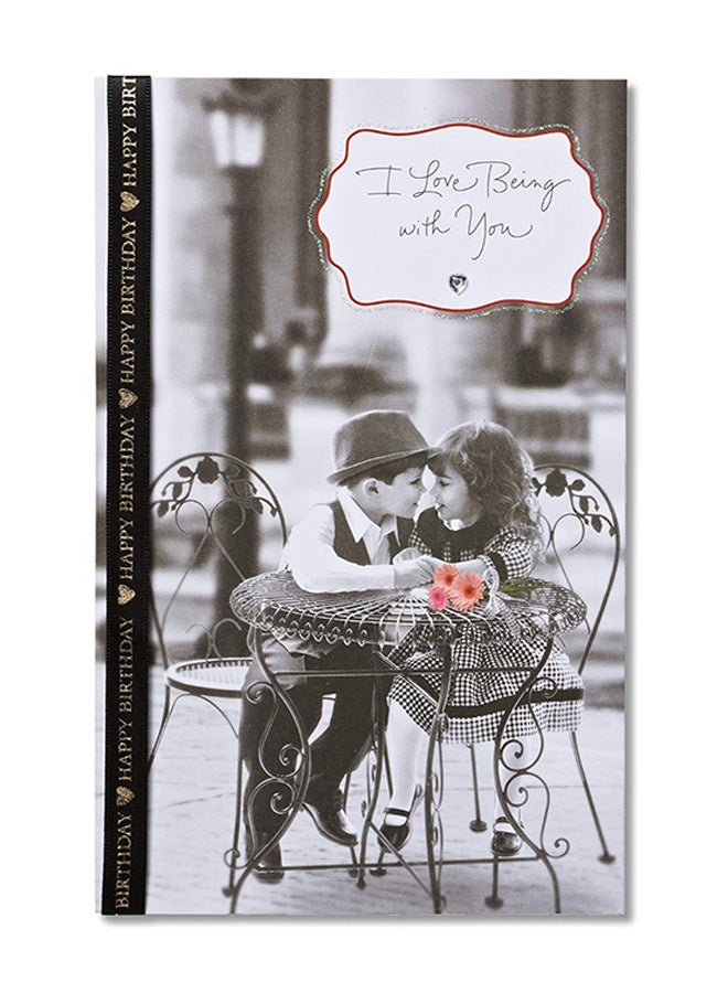 American Greetings Love Being With You Birthday Card For Sweetheart With Foil - Image 1