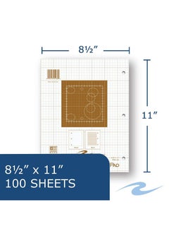 100-Piece Spring Engineering Notebook Multicolour - v1552974703/N21838073A_2