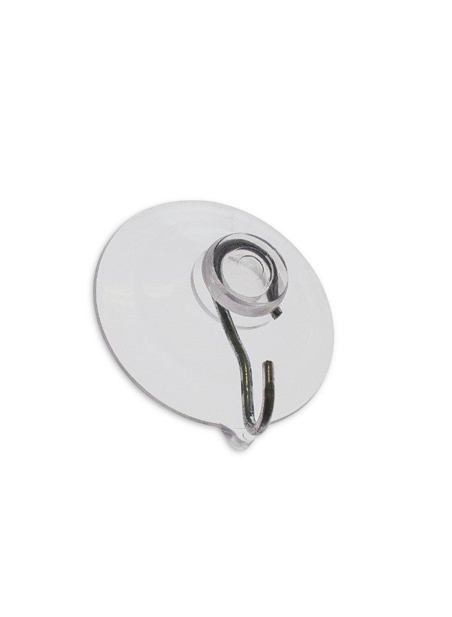 SOURCEONE.ORG Pack Of 24 Large Suction Cup With Hook Silver - Image 2