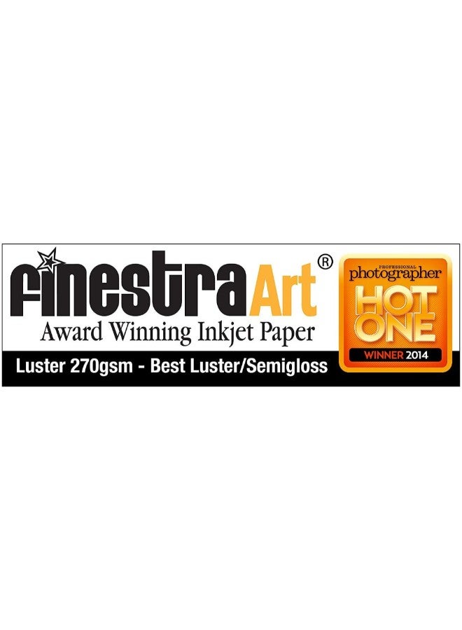 Finestra Art 50-Piece Premium Luster Photo Paper  - Image 2
