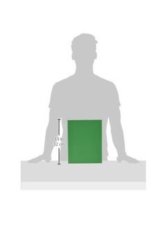 School Smart Pack OF 25 2-Pocket Folder Green  - Image 3