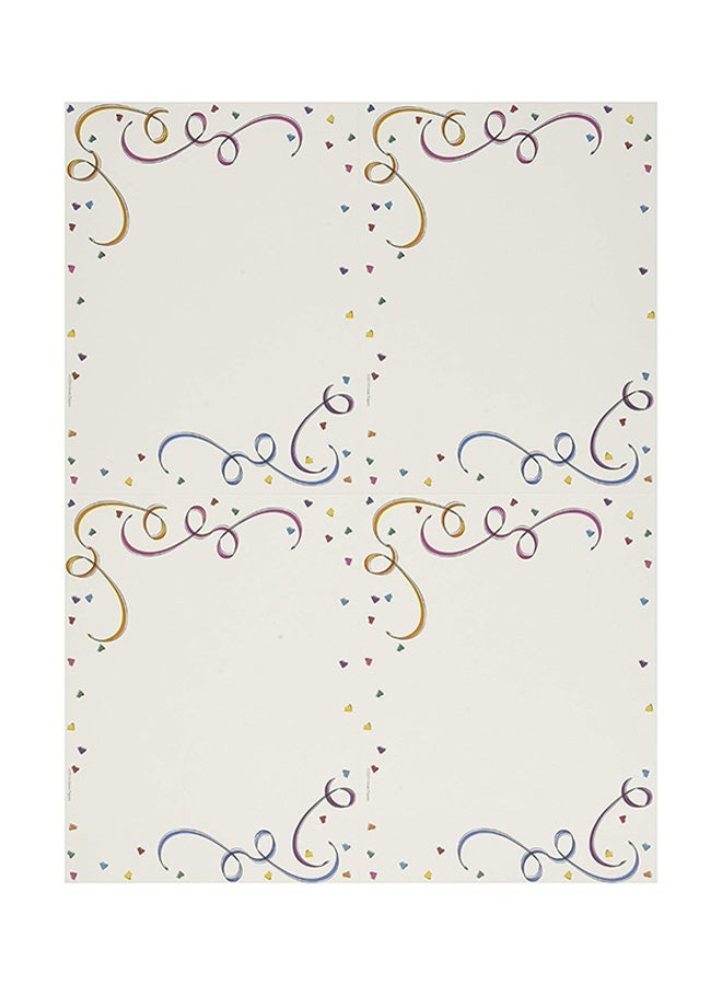 Great Papers! 40-Piece Party Elements 4-up Postcard - Image 1