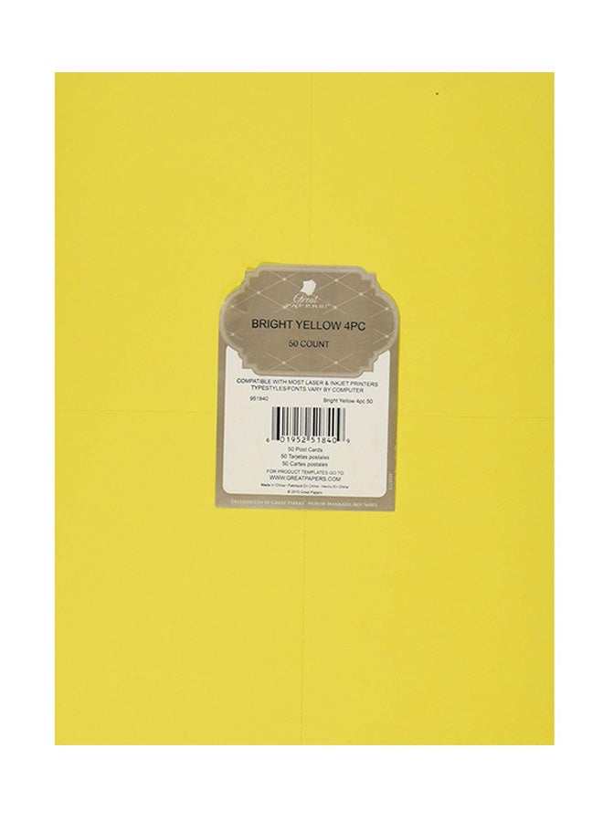 Great Papers! 200-Piece Bright UP Postcard - Image 1