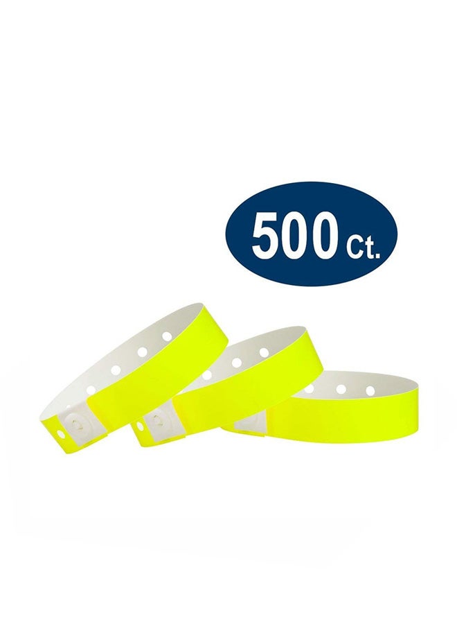 Wristco Pack Of 500 Wristband Yellow  - Image 1