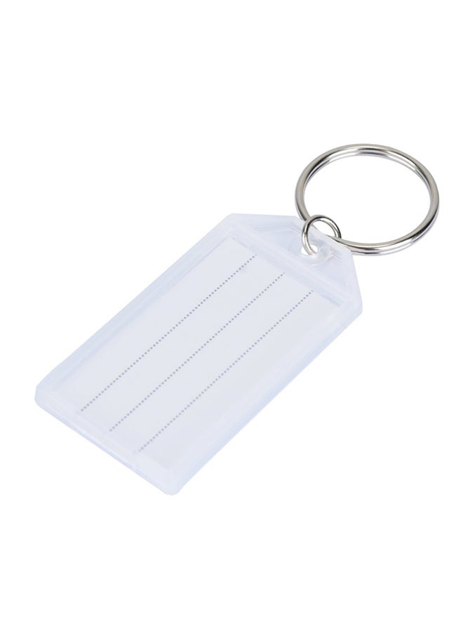 Uniclife Pack Of 20 Key Tag Clear  - Image 1