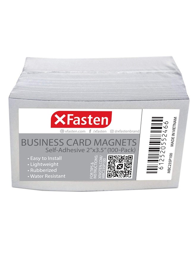 100-Piece Business Card Magnet