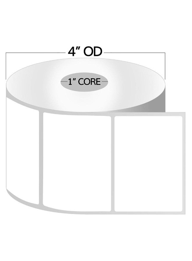 OfficeSmartLabels Pack Of 4 Barcode Label White - Image 2