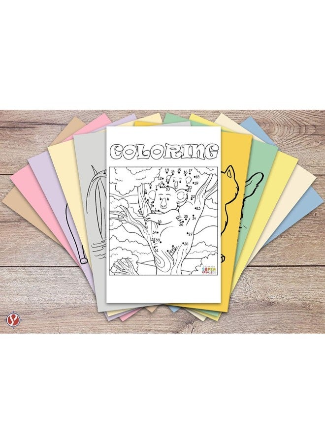 50-Piece Card Stock Paper