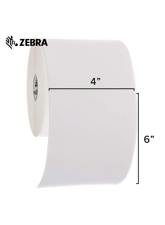 ZEBRA Pack of 4 PolyPro 3000T Permanent Adhesive Shipping Label White  - Image 3