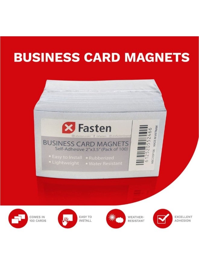 100-Piece Business Card Magnet