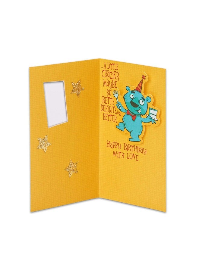 American Greetings Son Birthday Card With Glitter  - Image 2