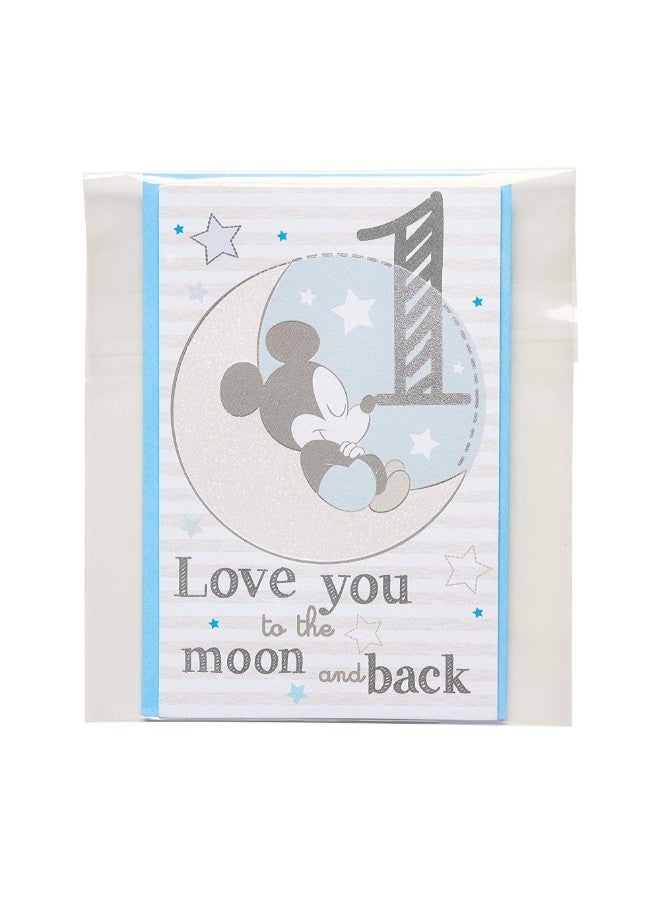 American Greetings Mickey Mouse 1st Birthday Card - Image 3