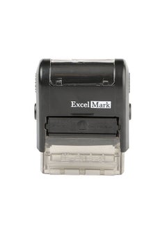 ExcelMark Self Inking Stamp Black/Clear  - Image 2