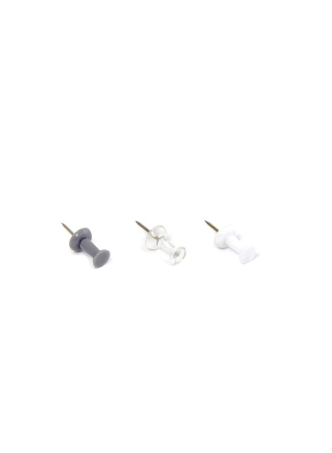 U Brands 300-Piece Plastic Head Push Pin Multicolour  - Image 2