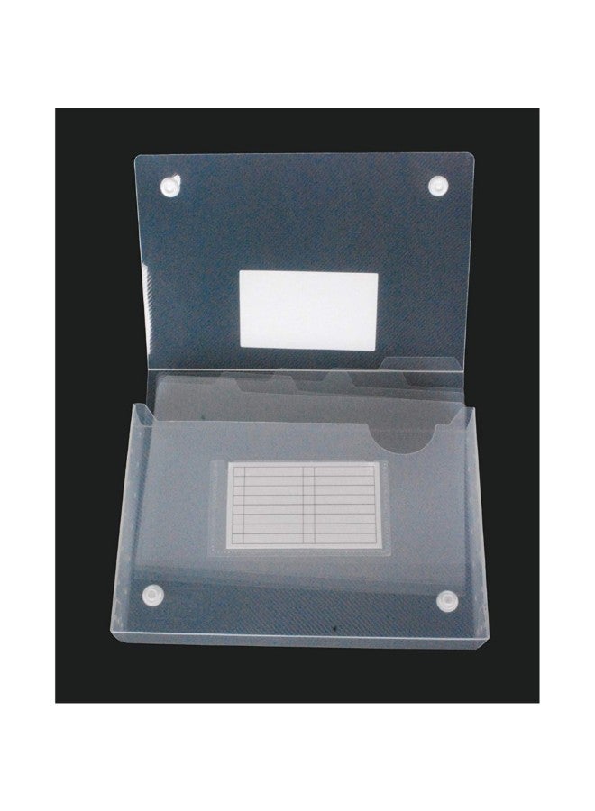 Filexec - Pack Of 2 Index Card Case White - Image 1