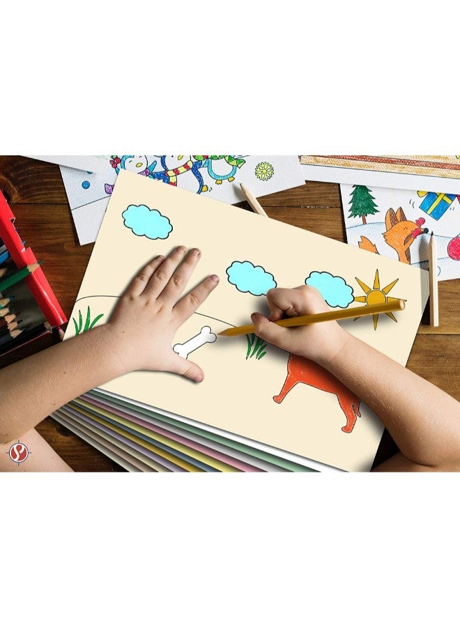 50-Piece Card Stock Paper
