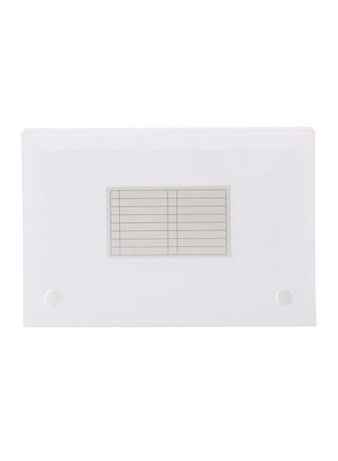Pack Of 2 Index Card Case White