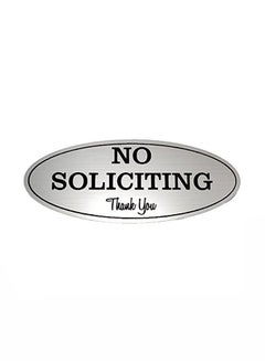 ExcelMark Laser Engraved Sign Silver 