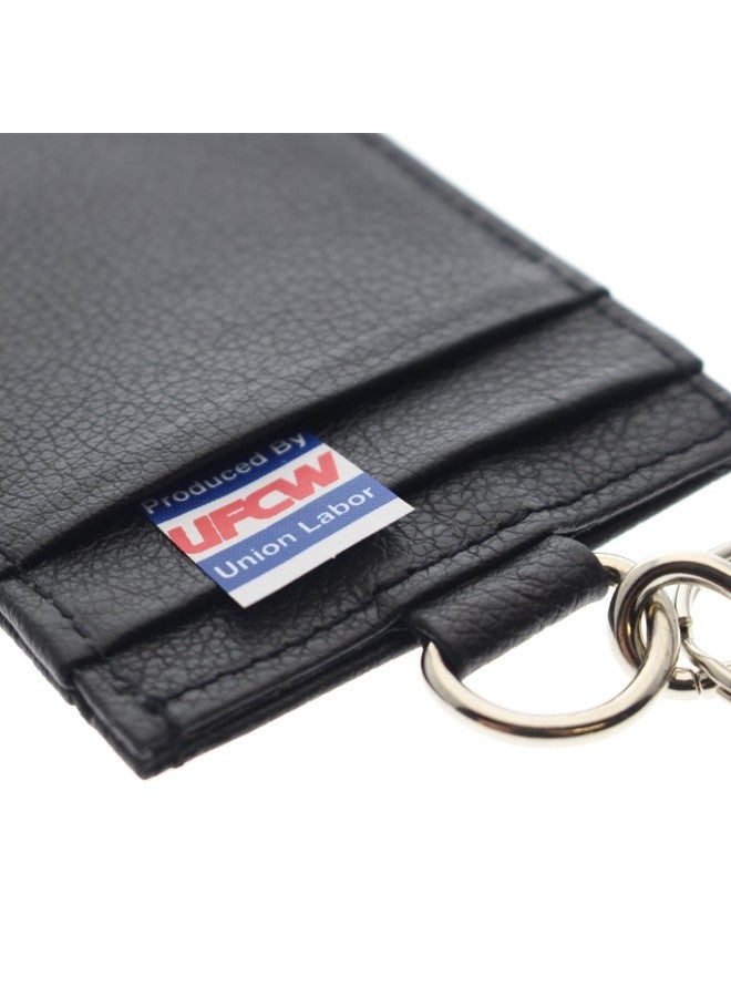 Specialist ID - Leather Badge Holder Black - Image 1