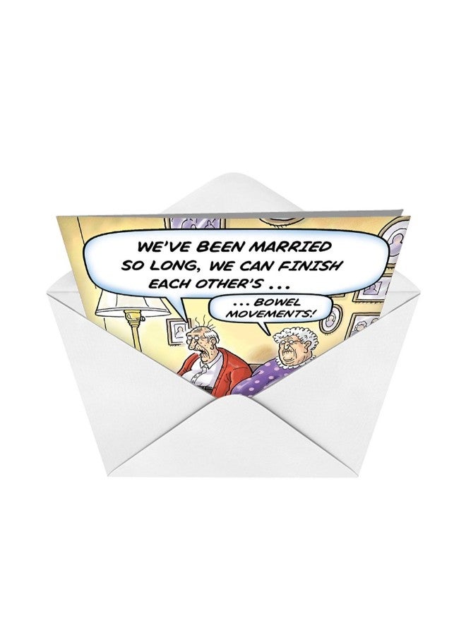 NobleWorks Bowel Movements Funny Anniversary Card - Image 3