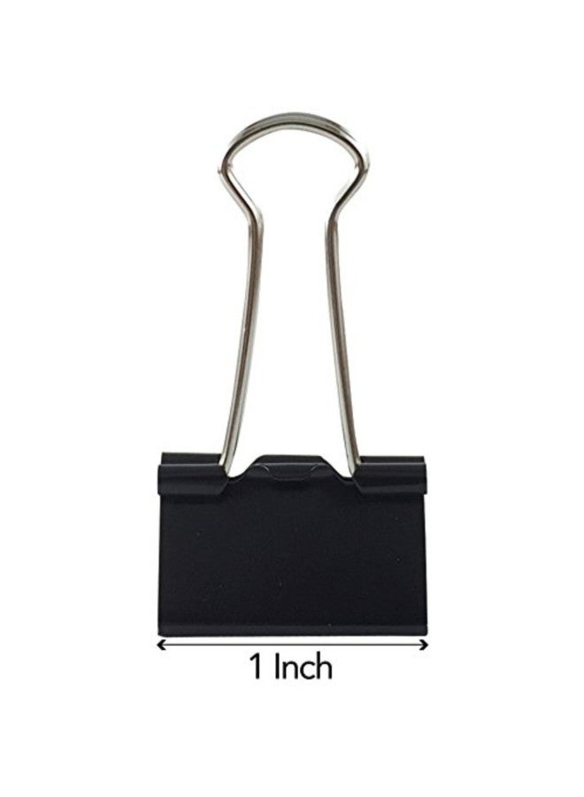 Clipco Pack Of 144 Binder Clips Black  - Image 2